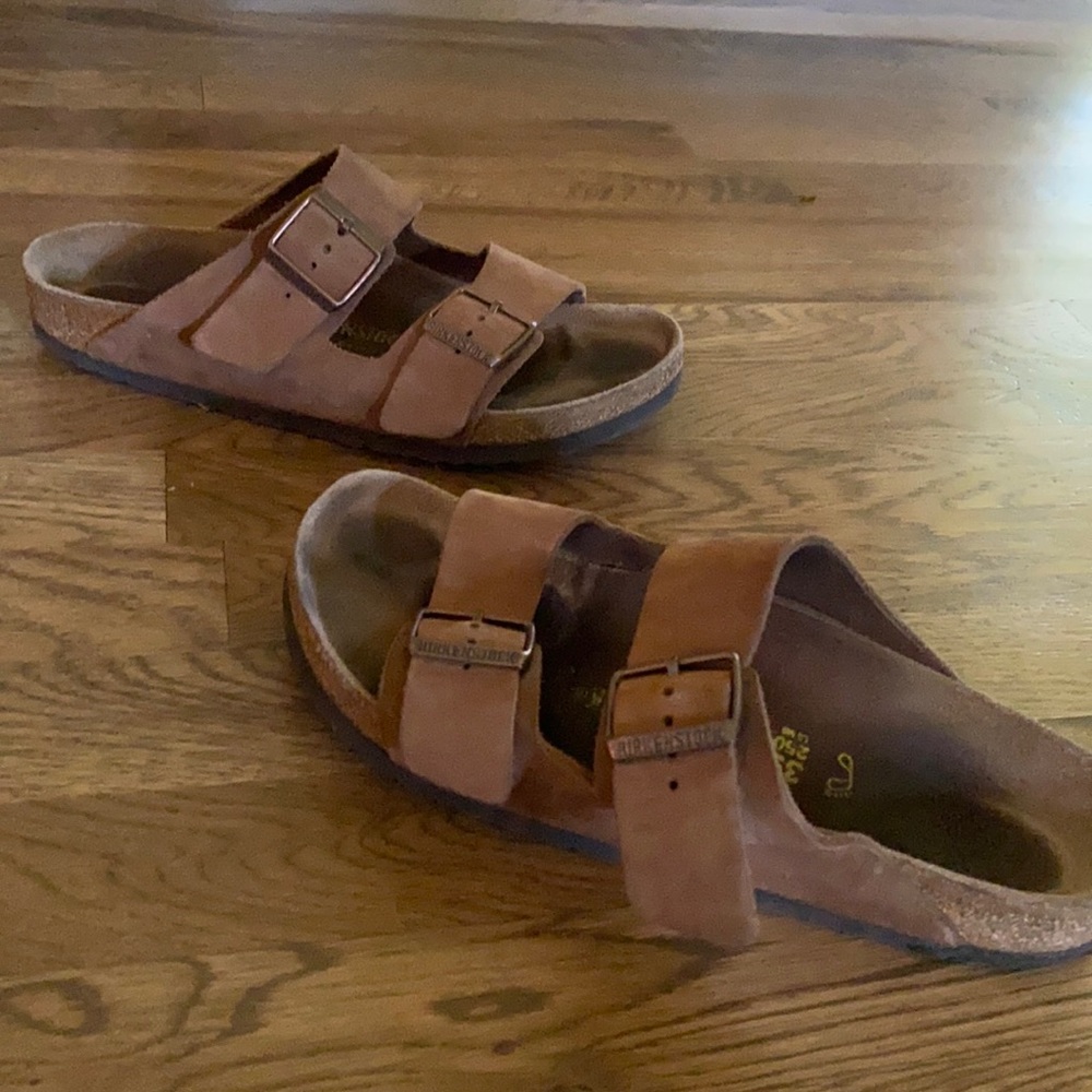 Brown Birkenstocks